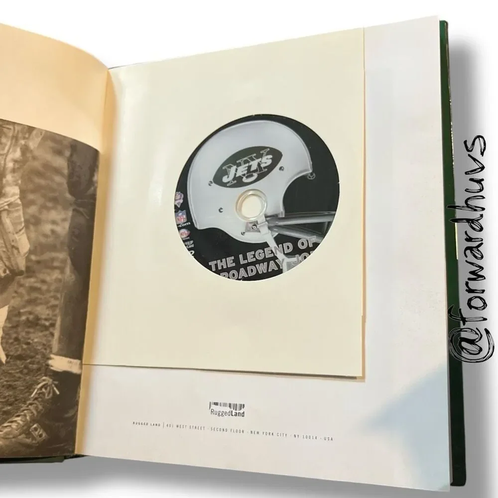 NAMATH by Joe Namath 12 Book & DVD